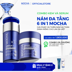 Combo Cải Thiện Nám Chuyên Sâu: Kem Nám & Serum Nám Đa Tầng
